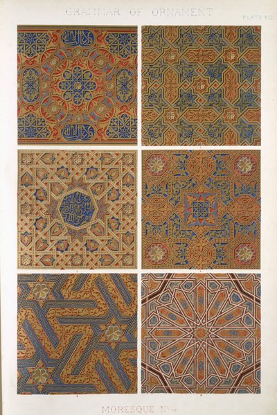 Moresque No 4, Plate XLII, from 